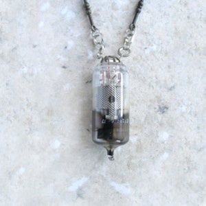 Custom - Steampunk Vacuum Tube necklace